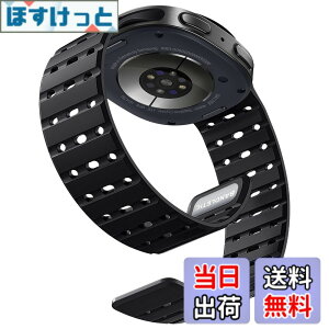 �y���������z[Bandletic] Galaxy watch 8 �o���h - �}�O�l�b�g�� �V���R���o���h Watch 8 44mm 40mm/ Watch 8 Classic 46mm �ɑΉ� N52���� �ʋC�� �ϊ� �h�� �y�� �j�����p �����p�o���h �F�F�u���b�N