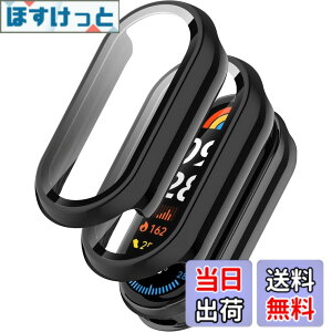 �y���������z�y2�Z�b�g�zXiaomi Smart Band 10 �p �P�[�X �ی�J�o�[ ��̌^ �y�� PC�f�� + �����K���X �X�}�[�g�o���h�p �t�B������̌^�J�o�[ �S�ʕی� ���h�~ �Ռ��z�� ������ �w��h�~ ���t