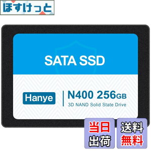 �y���������zHanye SSD 3D NAND TLC�̗p ����2.5�C���` SATAIII 6Gb/s 520MB/s �A���~��➑� ���K�㗝�X�i ����3�N �T�C�Y�F256GB