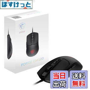 �y���������z�y����zMSI FORGE GM100 �I�v�e�B�J�� �Q�[�~���O�}�E�X �L�� MS0716 �F�F�u���b�N
