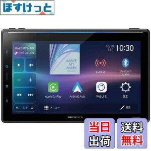 �y���������zPioneer �p�C�I�j�A �f�B�X�v���C�I�[�f�B�I AppleCarPlay AndroidAuto�Ή� Wi-Fi���[�^�[ �Z�b�g �F�F�u���b�N�A�T�C�Y�F10.1�C���`