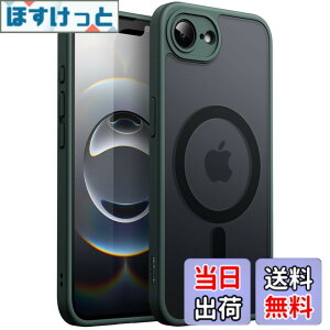�y���������zJETech iPhone 17e/16e�p �}�O�l�b�g�}�b�g�P�[�X �F�F�_�[�N�O���[��