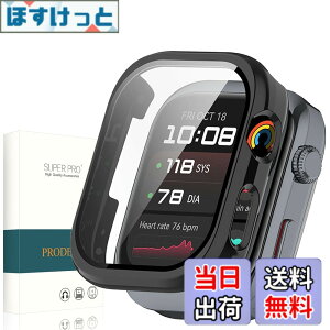 �y���������z�P�[�X+�K���X�t�C���� PC+�K���X �����x �L�Y�h�~ ��̌^�J�o�[ ���t���ȒP �y�� �ی�J�o�[ �F�F�u���b�N�A�T�C�Y�FHUAWEI WATCH D2