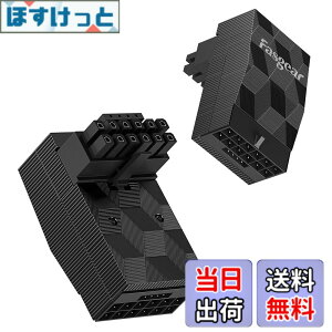 �y���������z12VHPWR�A�_�v�^�[90�x1�p�b�NFasgear���pPCI-e 5.0 16�s���d���A�_�v�^�[600W 12 + 4�s��GPU�I�X-���X�R�l�N�^GeForce RTX 3090Ti 4070Ti 4080 4090�O���t�B�b�N�J�[�h �ƌ݊���������܂� (�^�C�vA) 