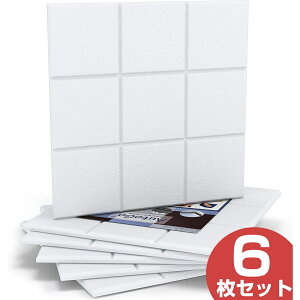 吸音材 防音材 吸音パネル 【6枚】 フェルトボード 吸音ボード 防音シート 吸音 防音 壁 吸音マット 壁 賃貸 防音室 おしゃれ 両面テープ付き 基盤模様 九宮格 騒音対策 室内装飾 楽器 ピアノ