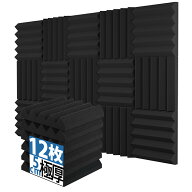 【P2倍+5%OFF】吸音材 防音材 防音 【12枚】 防音シート 吸音 壁 賃貸 吸音パネル ウレタン吸音材 高品質…