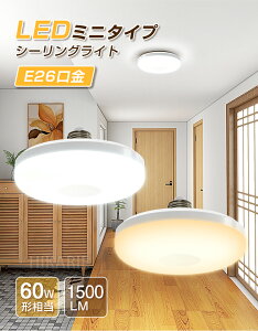 led シーリングライト 【昼白色】 60W相当 コンパクト 天井照明 シーリングライト 照明 節電 ライト おしゃれ 小型 薄型 led電球 ライト 蛍光灯 mini キッチン 和室 玄関 倉庫 脱衣所 洗面所 台所
