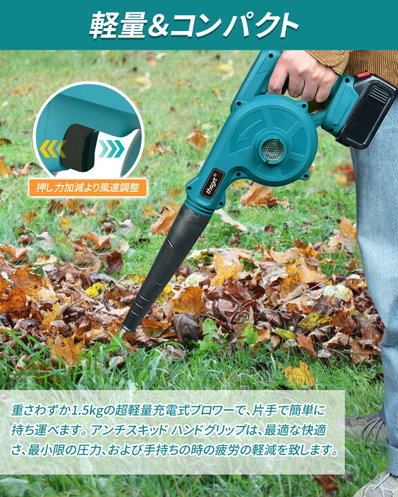 楽天市場】＼半額後更に5%OFF☆20時〜0時／充電式ブロワー コードレス  