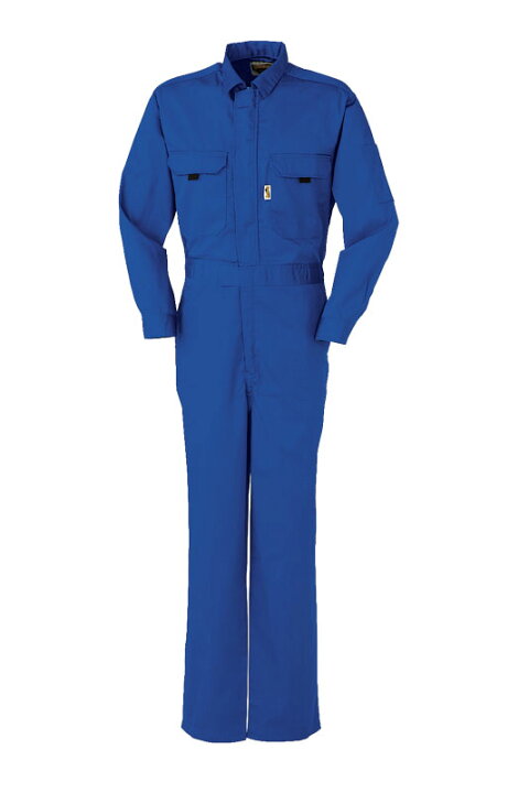 楽天市場】カラーつなぎ 49112-2 長袖つなぎ 作業服 メンズ レディース 