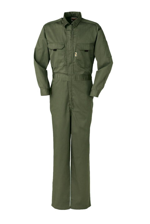 楽天市場】カラーつなぎ 49112-2 長袖つなぎ 作業服 メンズ レディース 