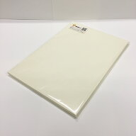 【メール便発送】上質紙（淡クリーム）A4 （四六判72.5kg）【Sセット・100枚】［淡クリームキンマリ・書…