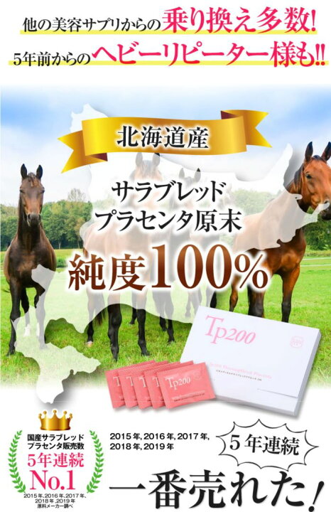 楽天市場】プラセンタ サプリ 馬【お得なまとめ買い】日本メディカルの 