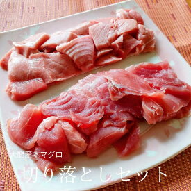 大間 本まぐろ 赤身・中トロ 切り落とし セット 各200g パック