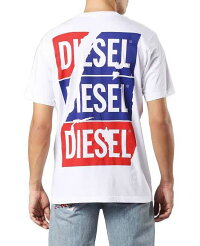 ディーゼル DIESEL Tシャツ メンズ 半袖 Tee 00SDMG 0EADQ T-JUST-ZC ビッグ 大きいサイズ DS41285 メール便送料無料