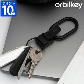 キーホルダー カラビナ オービットキー Orbitkey Clip v2 クリップ v2 キーリング キークリップ おしゃれ メンズ レディース マグネット 磁石 Dリング 鍵 スマートキー キーケース コンパクト ベルト 引っ掛ける ギフト プレゼント CLPL-2-BKBKBK【ポイント10倍】
