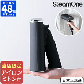 正規販売店【特典付】スチームアイロン スチームワン SteamOne ハンディー衣類スチーマー フォルダブル FOLDABLE ハンガーにかけたまま 折りたたみ式 ハンガースチーマー ハンディスチーマー ハイパワー 衣類ケア 除菌 消臭 ギフト プレゼント JPFD130B【ポイント10倍】