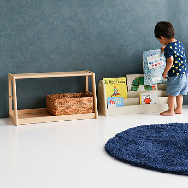 楽天市場】【特典付】絵本棚 市場 Kids Picture Book Rack aluma 