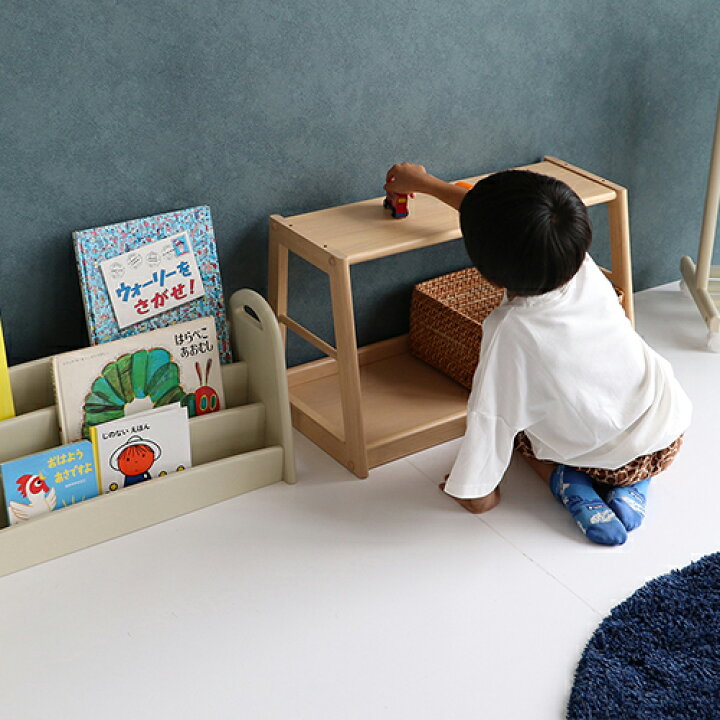 楽天市場】【特典付】絵本棚 市場 Kids Picture Book Rack aluma 