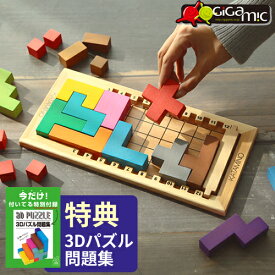 パズル ギガミック カタミノ Gigamic KATAMINO ファミリー ボードゲーム 知育玩具 子ども 3歳 子供 大人 小学生 木製 木のおもちゃ ブロック 対戦 脳トレ ゲーム 木製パズル シンプル おしゃれ 問題集 日本語 誕生日 プレセント ギフト 国内正規品 GK001【ポイント11倍】