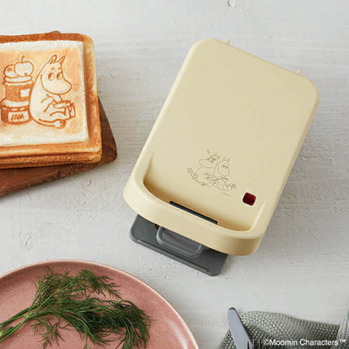 ホットサンドメーカー レコルト キャラクター ムーミン グッズ Moomin フローレン プラッド スナフキン ミイ Recolte 電気 プレス サンドメーカー