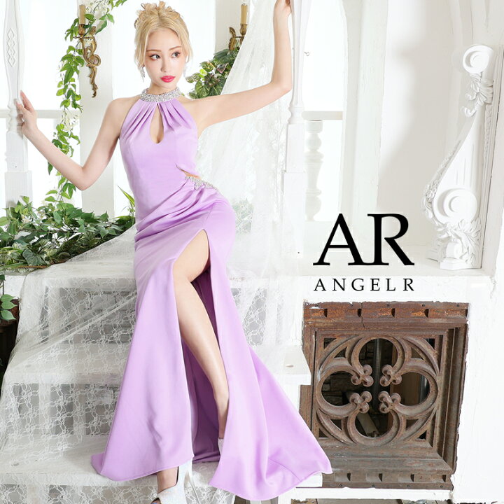 楽天市場】再入荷 AngelR ホルターネック/ロングドレス ネック  