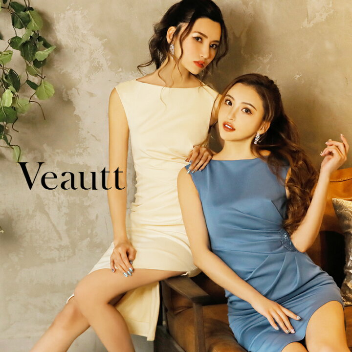 楽天市場】Veautt(ヴュート) タックフラワービジューアシンメトリー 