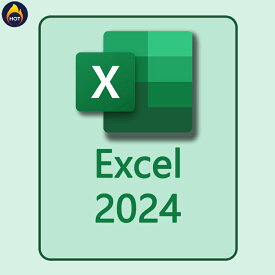 【当日発送】Microsoft（マイクロソフト） Microsoft Excel 2024（最新 永続版）Office 2024 オンラインコード版 Windows11、10/mac対応