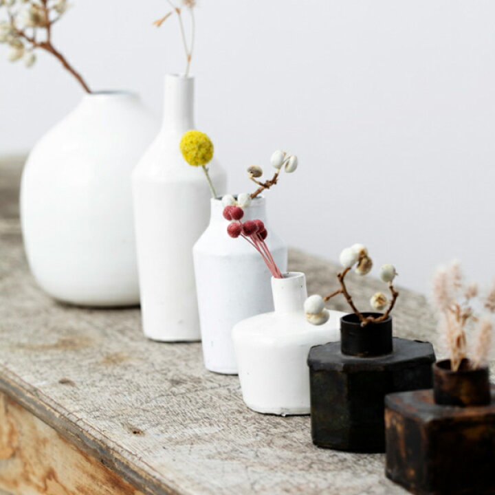 楽天市場 一輪挿し ホーロー フラワーベース 一輪挿し 花瓶 入れ物 瓶 花 琺瑯 インテリア デザイン おしゃれ Hot Crafts ホットクラフト