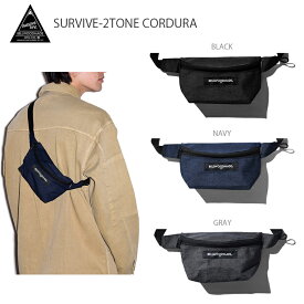 【ネコポス日時指定不可】BELLWOODMADE SURVIVE-2TONE CORDURA ベルウッドメイド サバイブ 2トーン コーデュラ　ウエストポーチ ウエストバッグ 鞄 かばん マラソン ランナー ジョギング サイクリング アウトドア キャンプ