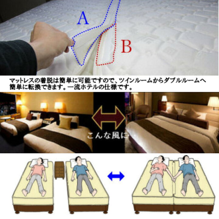 楽天市場】[ホテル ベッド]全国の大手有名ホテルの客室で実際に採用 