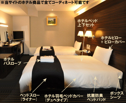 楽天市場】ホテルのベッドがご家庭に 本物の高級ホテル納入仕様「上下