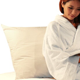 ホテルピロー(枕)大きいサイズ クッションや背もたれにもなる大きなマクラ(ホテルまくら大サイズ)◆安心の日本製