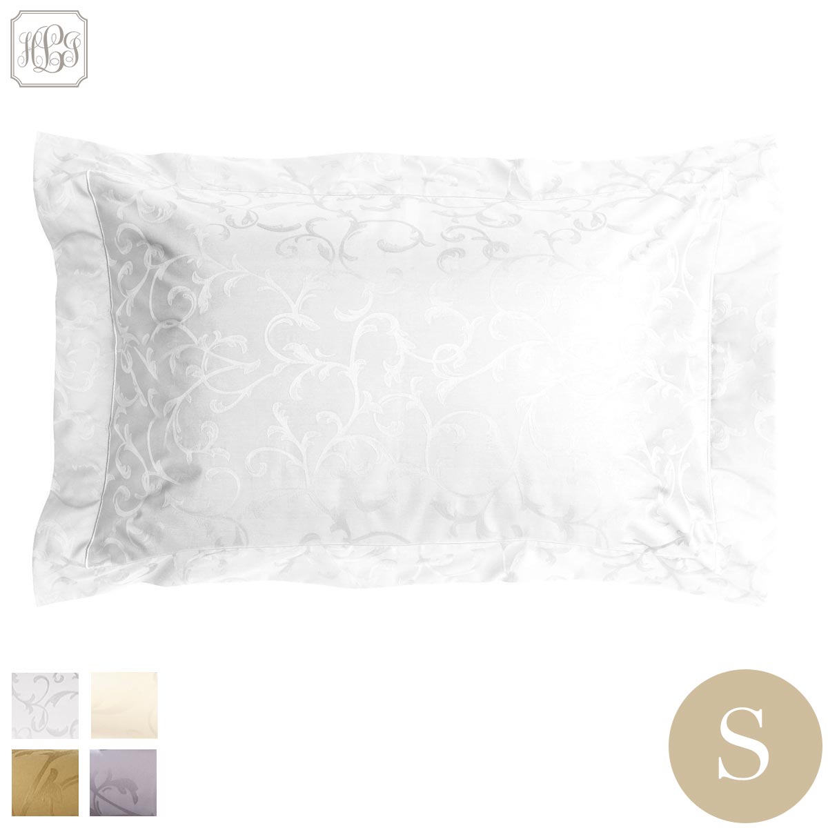 あす楽 ピローケース 新しいスタイル 包み型スタンダード 50×70cm 送料無料 400TCジャガード 枕カバー 独特の上品 綿100％