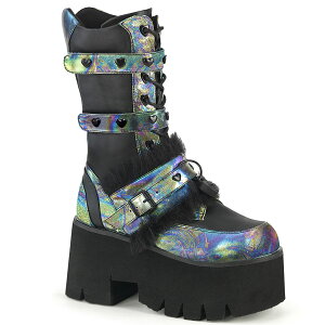DEMONIA by PLEASER ASHES-120 �v���[�U�[ ���f�B�[�X ���� �`�����L�[�q�[�� �n�[�g�X�^�b�Y���t�@�[���� �g���v���X�g���b�v �҂ݏグ �u�[�c�i�n�[�g���b�N��D�|�����O�j