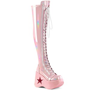 DEMONIA by PLEASER DYNAMITE-300 �v���[�U�[ ���f�B�[�X �X�^�[�J�b�g�A�E�g �E�F�b�W�q�[�� ���[�X�A�b�v �X�g���b�` �T�C�n�C�u�[�c