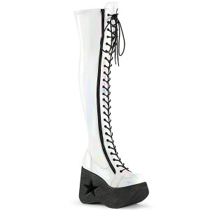 DEMONIA by PLEASER DYNAMITE-300 �v���[�U�[ ���f�B�[�X �X�^�[�J�b�g�A�E�g �E�F�b�W�q�[�� ���[�X�A�b�v �X�g���b�` �T�C�n�C�u�[�c