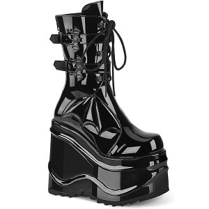 DEMONIA by PLEASER WAVE-150 ���f�B�[�X ���� �E�F�b�W�v���b�g�t�H�[�� �o�b�g�E�B���O �f�U�C�����_�u�� �o�b�g �o�b�N���X�g���b�v ���[�X�A�b�v �n�[�t�u�[�c