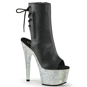 PLEASER�@BEJEWELED-1018DM-7�@���f�B�[�X ���C���X�g�[�� �v���b�g�t�H�[�� �I�[�v���g�D&�q�[�� �W�b�v�|�P�b�g�t�� ���[�X�o�b�N �A���N���u�[�c