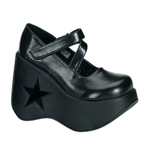 DEMONIA by PLEASER DYNAMITE-03 �v���[�U�[ ���f�B�[�X �S�X���� �p���N �X�^�[�J�b�g�A�E�g �E�F�b�W�q�[�� �����[�W�F�[�� �T���_��