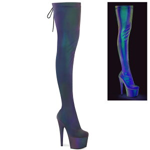 PLEASER�@ADORE-3008REFL�@���f�B�[�X �v���b�g�t�H�[�� �X�g���b�` ���t���N�e�B�u �o�b�N�g�b�v���[�X �T�C�n�C�u�[�c
