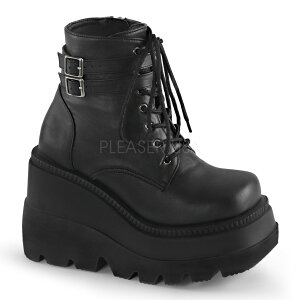 DEMONIA by PLEASER SHAKER-52 �v���[�U�[ ���f�B�[�X �_�u���o�b�N�� �X�g���b�v �v���b�g�t�H�[�� �A���N���u�[�c