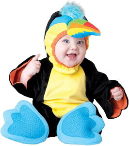 �yQuenny�z�N�C�j�\ 11751-PCK Infant Parrot Romper �x�C�r�[ �p���b�g/�I�E�� �����p�[ �R�X�`���[��