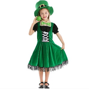 Quenny 10500 �K�[���Y St. Patrick Irish Leprechaun �R�X�`���[�� ���v���R�[���R�X�`���[�� �n���E�B���ߑ� �p�[�e�B�[