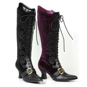 Ellie Shoes 253-FAIN@Women's Boot with Lace fB[X [XAbv j[nCu[c nEBRXv rNgA EBb` }tBZg