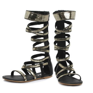 1031 by Ellie Shoes 015-NILE Gladiator Flat Sandal ���f�B�[�X �O���f�B�G�[�^�[ �t���b�g �T���_�� �n���E�B���R�X�v��