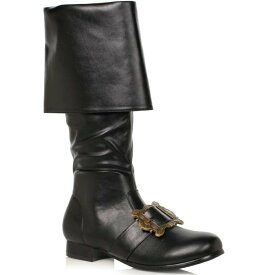 1031 by Ellie Shoes 121-BUCKLER Men's Pirate Boot メンズ ニーハイ バックル付き ブーツ ハロウィンコスプレ　パイレーツ/ルネッサンス