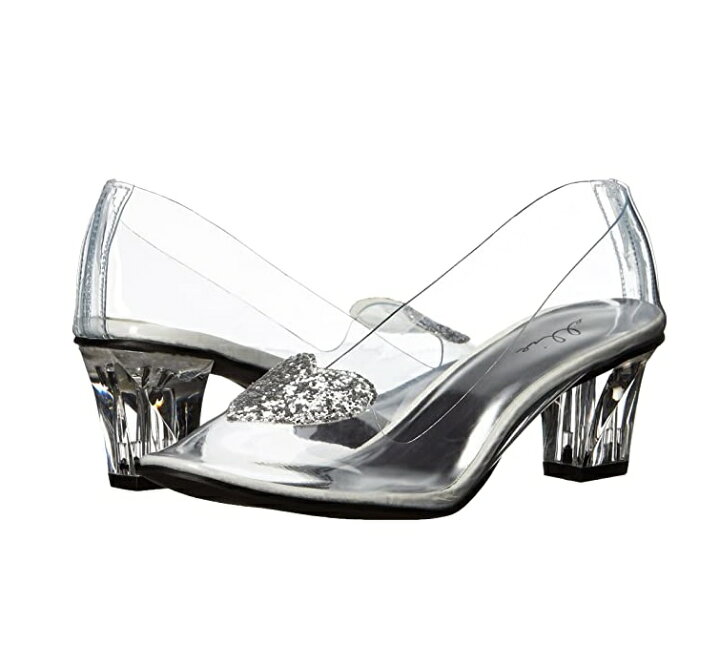 楽天市場】1031 by Ellie Shoes 212-ARIEL Clear Slipper with Silver 
