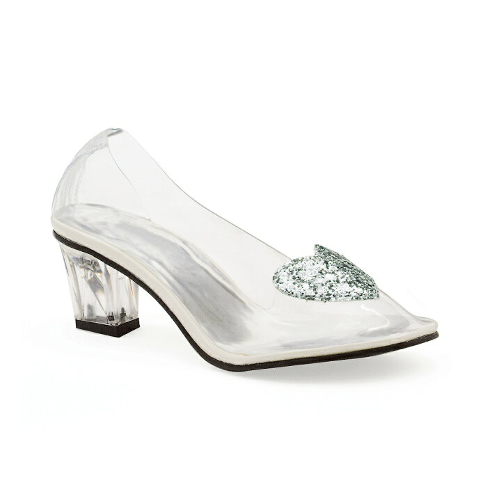 楽天市場】1031 by Ellie Shoes 212-ARIEL Clear Slipper with Silver 