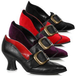 Ellie Shoes�@253-SOLSTICE Women Witch Shoe With Buckle ���f�B�[�X �o�b�N�� �E�B�b�` �V���[�Y �n���E�B���R�X�v��