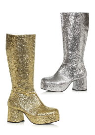 1031 by Ellie Shoes 312-ROCKER Men's Glitter Knee High Boot メンズ スーグリッター ニーハイ ブーツ ハロウィンコスプレ　ゴーゴー